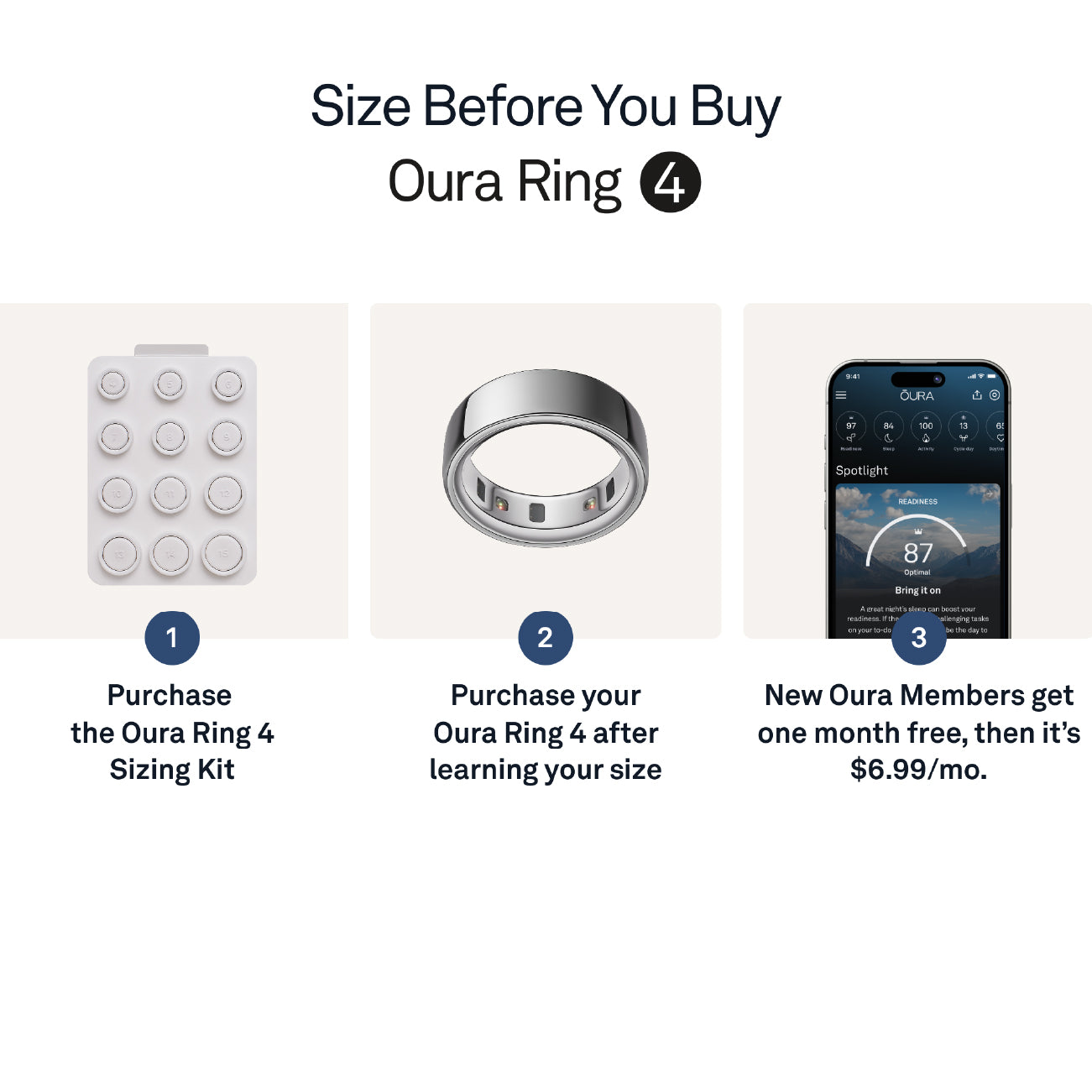 Oura Ring 4 Silver