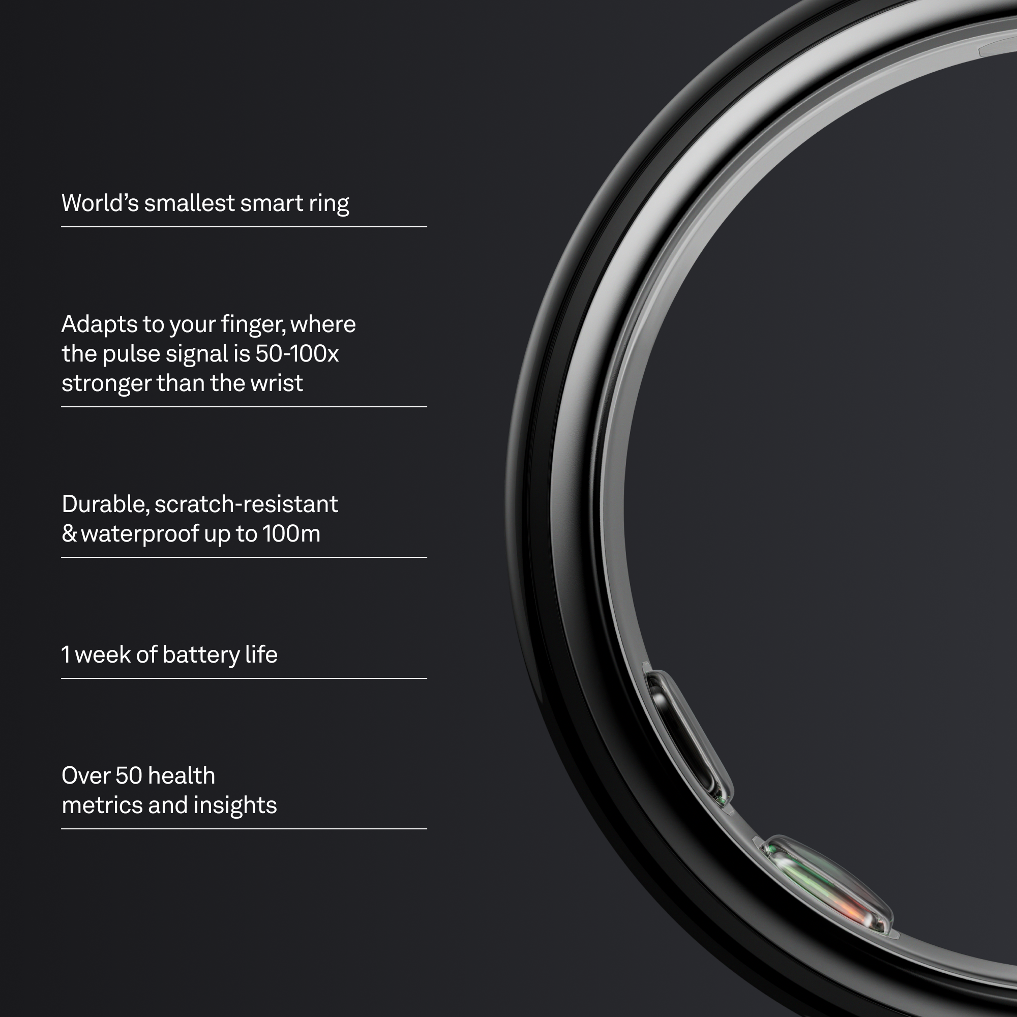Oura Ring 5 Black