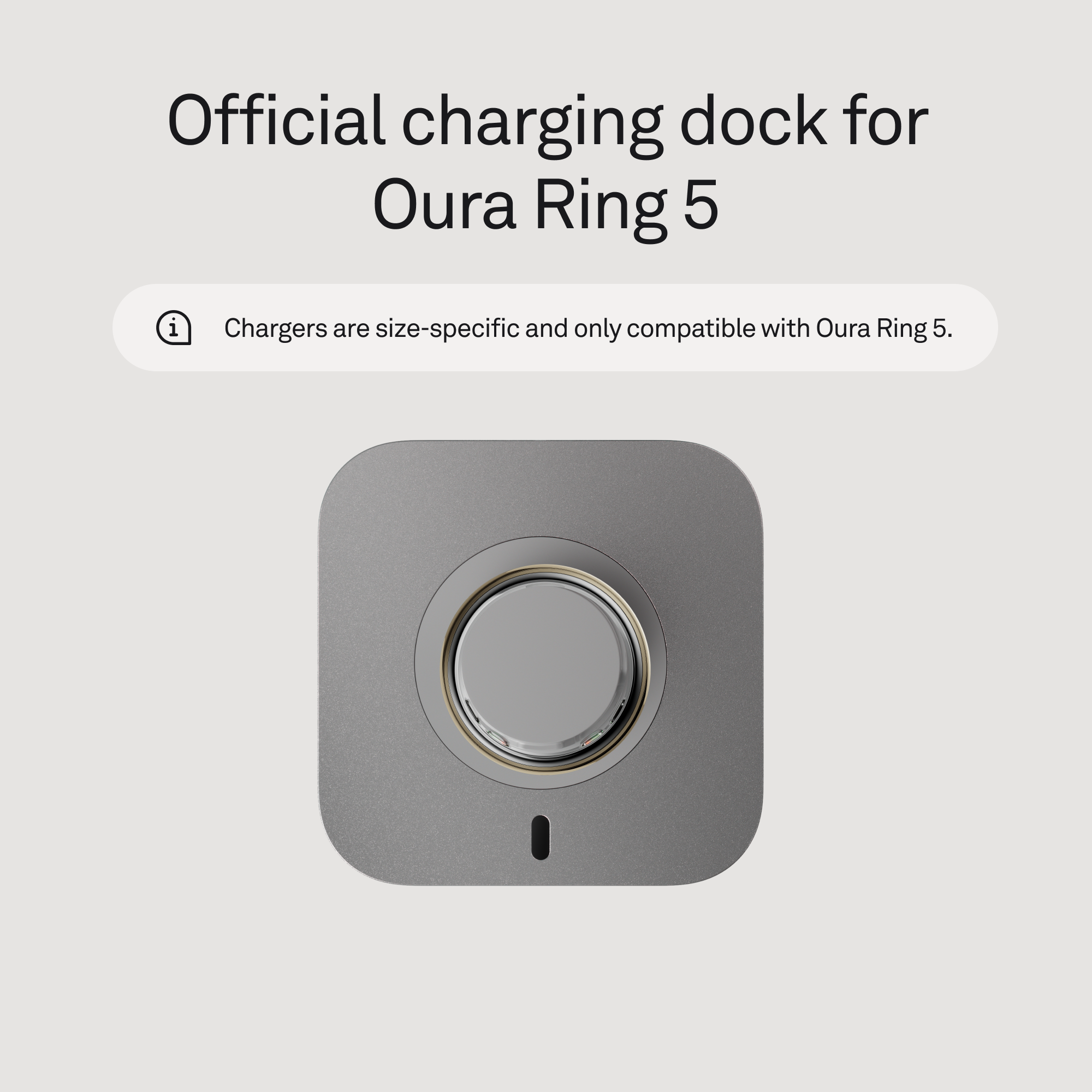 Oura Ring 5 Standard Charger