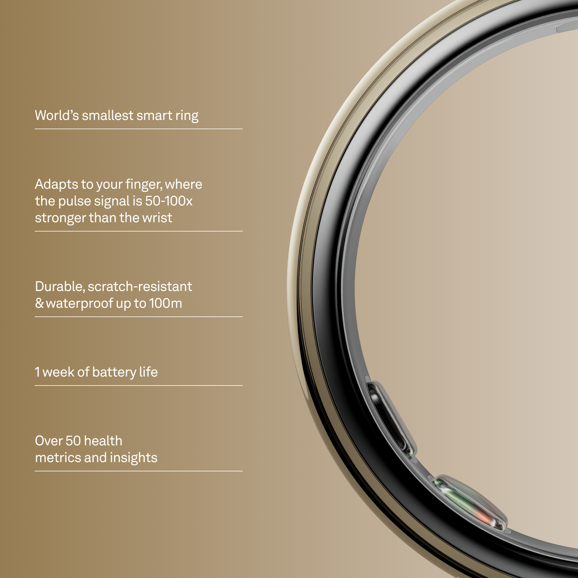 Oura Ring 5 Gold